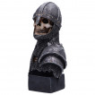 Buste de chevalier squelette en armure  (19cm)