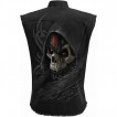 Chemise sans manche homme DARK DEATH avec La Mort aux yeux rouges