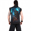 Chemise sans manche homme DEAD METAL avec La Mort et sa guitare