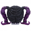 Crne dco femme mystique  cheveux noirs et violets (19,5cm)