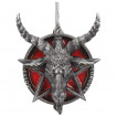 Dcoration Baphomet  suspendre (pour sapin de noel, rtroviseur...)