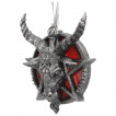 Dcoration Baphomet  suspendre (pour sapin de noel, rtroviseur...)