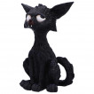 Figurine chat noir dbile (20cm)