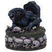 Figurine loup garou mergent d'une tombe  (12cm)