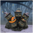 Figurine reprentant 5 chatons magiciens (18cm) (A PESER)