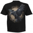 T-shirt homme gothique La sagesse du corbeau