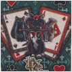 Jeu de 52 cartes  chat noir 