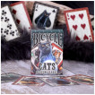 Jeu de 52 cartes  chat noir 