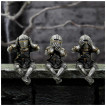 Lot de 3 figurines de Chevaliers Gardiens d'tagres (11cm)