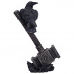 Marteau dco du dieu Viking Thor et son corbeau (23cm)