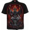 T-shirt homme BAPHOMET sur son trone