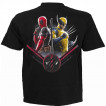 T-shirt homme DEADPOOL - WOLVERINE (licence officielle)