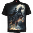 T-shirt homme gothique Cavalier de l'ombre