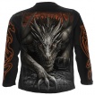 T-shirt homme manches longues  Dragon Majestueux