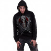 Sweat-capuche homme gothique La Mort traversant le portail