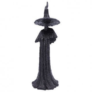 Figurine noire Sorcire de la fort "Talyse" (30cm)