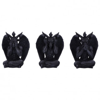 Lot de 3 figurines Baphomet (10,2cm)