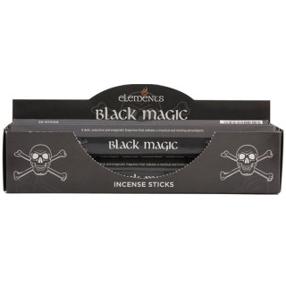 Paquet de 20 btonnets d'encens Magie noire - Elements