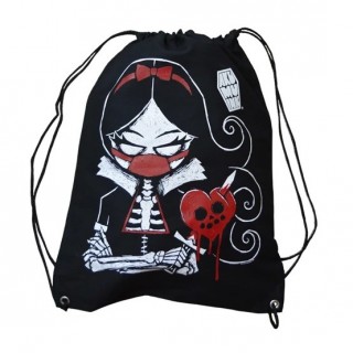 Sac ficelle gothique kawaii "Revenge is Sweet" - Akumu Ink