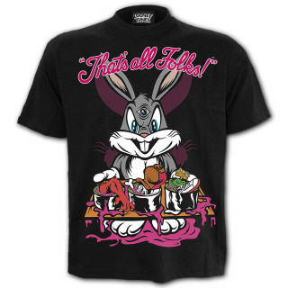 T-shirt homme BUGS - EVIL BUNNY (licence officielle)