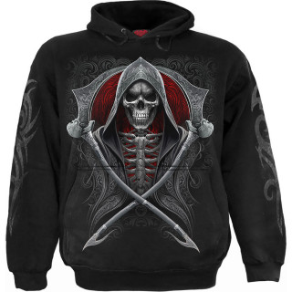 Sweat-capuche homme gothique La Mort traversant le portail