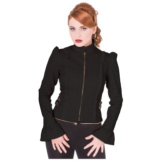 Veste femme style bolro  dos corsete - Banned